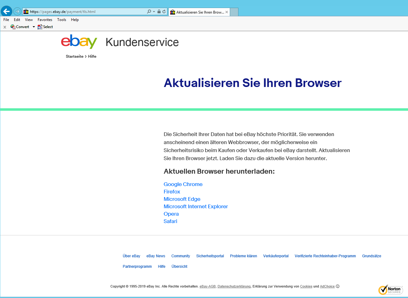 ebay internet explorer cultbooking