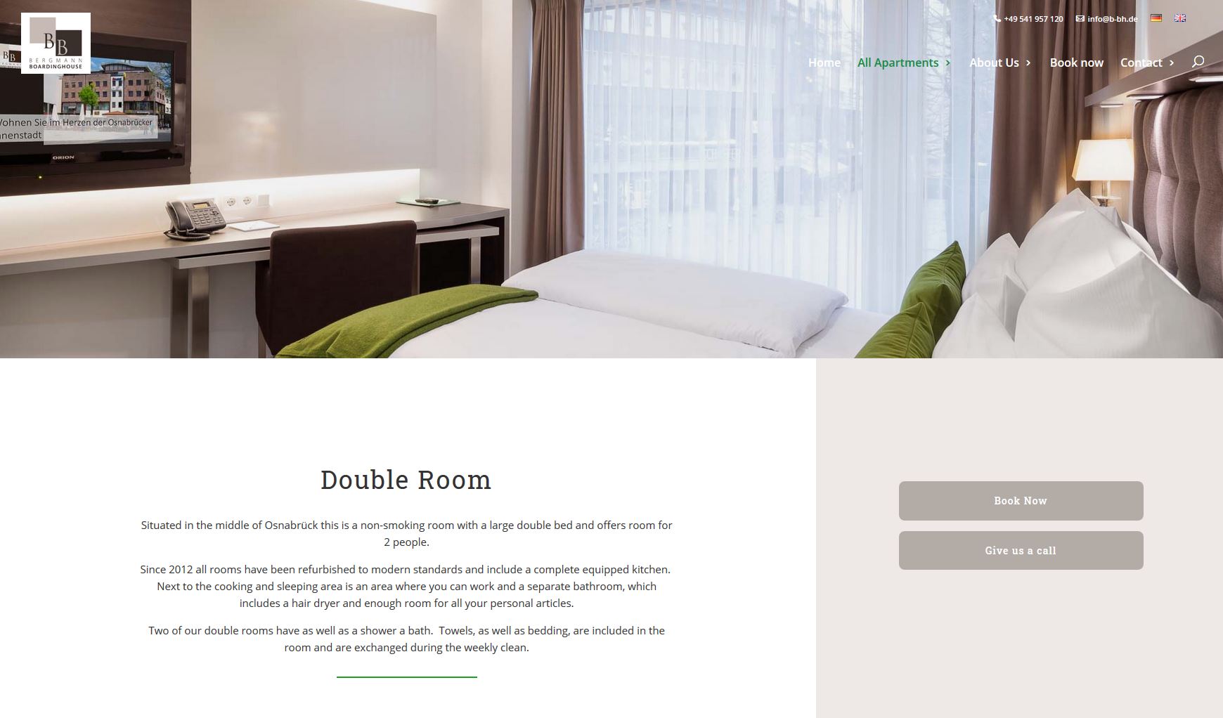 Bergmann - cultbooking - book now - button - best hotel booking engine