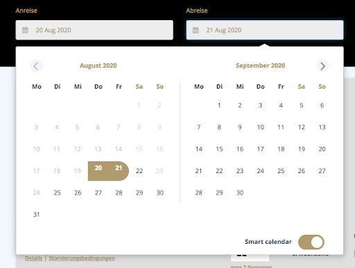 smart calendar - booking - cultbooking