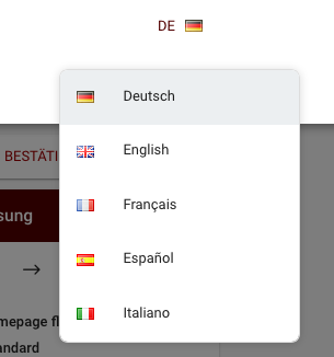 languages booking engine