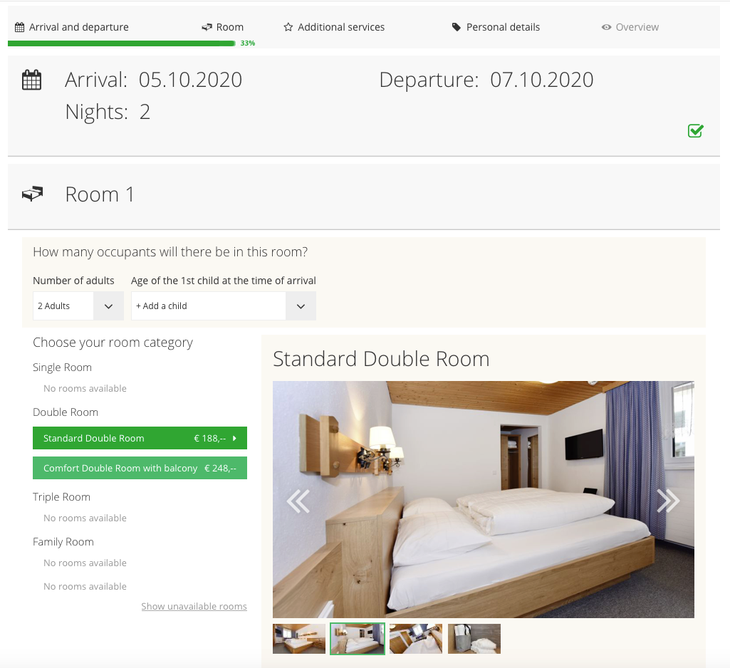 occupancy pricing