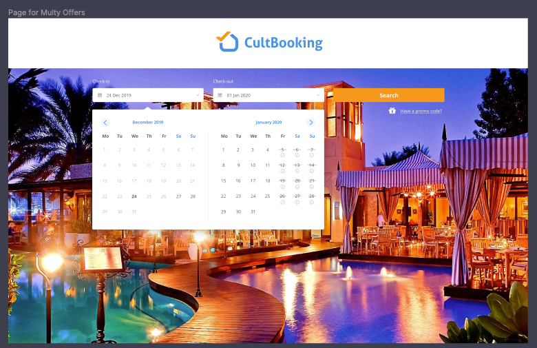 cultbooking main image and color