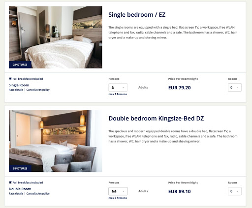 occupancy pricing - cultbooking